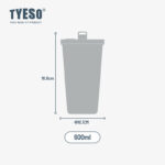 100% Original  Diamond Tyeso Thermos Cup Tumbler Cup with Straw Vacuum Water Bottle Cool Ice Cup 304 Stainless Steel hanya RM4.75 di Shopee