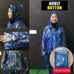 12.12 CTMALL Outdoor Raincoat Disposable Baju Hujan One Time Use Adult Kids Travel Hiking Camping Baju Hujan Motor 雨衣 hanya RM0.75 di Shopee