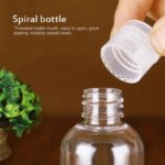 1PCS 10-120ml Plastic PET Lid Lotion Bottles Clear Flip Refillable Empty Plastic Sample Bottle Butterfly Cap Makeup Tool hanya RM0.23 di Shopee