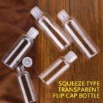 1PCS 10-120ml Plastic PET Lid Lotion Bottles Clear Flip Refillable Empty Plastic Sample Bottle Butterfly Cap Makeup Tool hanya RM0.23 di Shopee