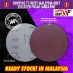 3/4/5" Inch SMALL Size Sanding Disc Abrasive Red 【 Sandpaper 】 Velcro Effect Mesh Grip Kertas Pasir Alat Ukiran Kayu 砂纸 hanya RM0.13 di Shopee