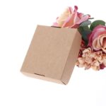 50Pcs Brown Kraft Paper Box for Party Gift Wedding Favors Candy Jewelry Packing hanya RM24.51 di Shopee