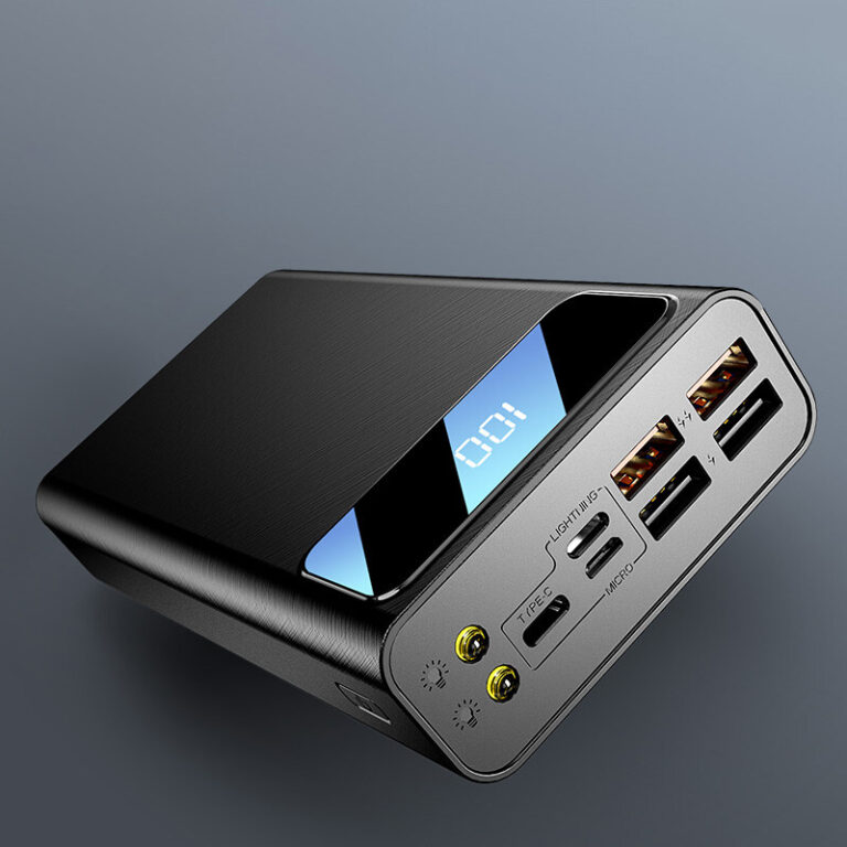 60000mAh Powerbank Full Capacity 4 USB Charge Ports