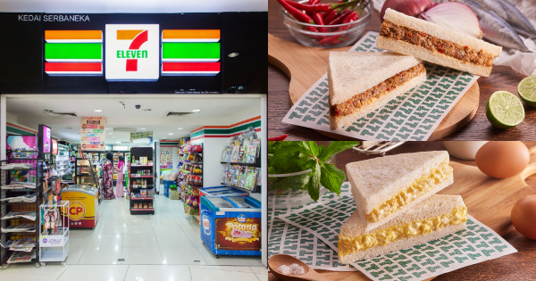 7-Eleven Melancarkan Sandwich Baru dengan Roti Putih Lembut & Bahan Segar Buatan Tempatan!