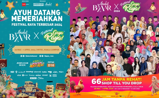 72-Hour Shopping Extravaganza at Absolut Bazaar x Festival Gaya Raya 2024