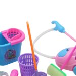 9pcs/set Mini Pretend Play Mop Broom Toys Cute Kids Cleaning Furniture Tools Kit House Clean CHSG hanya RM6.26 di Shopee