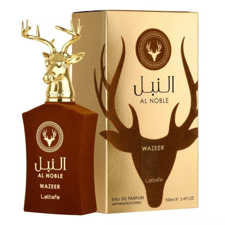 Al Noble Wazeer Perfume Lattafa  Al Noble Perfume Eau de Parfum Spray 100ml Edp Perfume By Lattafa New women and men hanya RM87.80 di Shopee