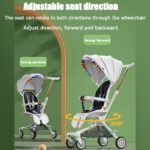 Baby stroller Lightweight Foldable Stroller Two-way swivel seat Stroller hanya RM132.80 di Shopee