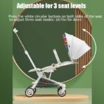 Baby stroller Lightweight Foldable Stroller Two-way swivel seat Stroller hanya RM132.80 di Shopee