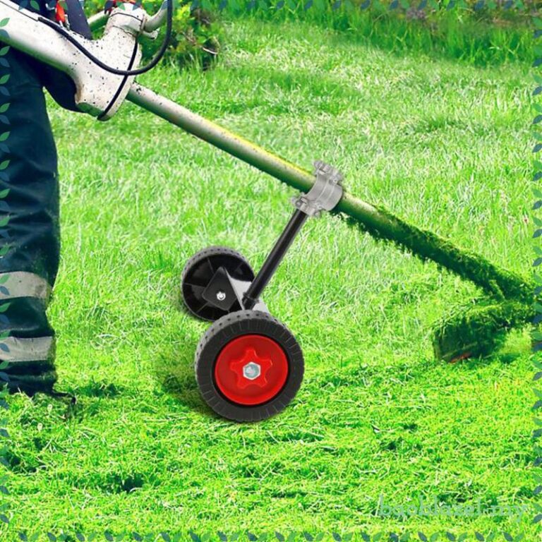 [BaoblazecbMY] Trimmer Support Wheels Portable Grass Mower Support Wheel for Weeding Cutter hanya RM49.60 di Shopee