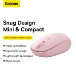 Baseus Mouse Bluetooth Wireless Computer Keyboard and Mouse Combo with 2.4GHz USB Nano Receiver for PC MacBook Tablet Laptop hanya RM37.29 di Shopee