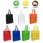 CHEAPEST in SHOPEE  A4 Non Woven Bag / Shopping Woven Bag / Gift Bag / Tote Bag / Food Delivery Bag / Go Green Bag hanya RM0.53 di Shopee