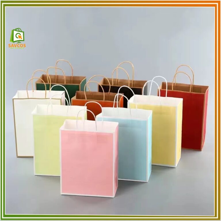 CHEAPEST in SHOPEE   Plain Colour Kraft Paper Bag Birthday Paper Bag Shopping Paper Bag Door Gift Paper Bag hanya RM0.37 di Shopee