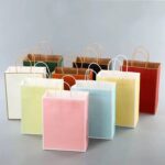 CHEAPEST in SHOPEE  Plain Colour Kraft Paper Bag Birthday Paper Bag Shopping Paper Bag Door Gift Paper Bag hanya RM0.38 di Shopee