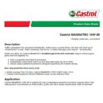 Castrol MAGNATEC 10W-30 for Petrol and Diesel Vehicles (4L) hanya RM188.86 di Shopee