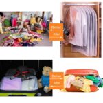 Clothes Dust Cover Transparent Dust Bag Hanging Cloth Pocket Washable Dust-Proof Suit Cover Coat Plastik baju cover hanya RM0.69 di Shopee