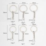 DIY Keychain Rings Keychain Holder Keychain Head Keychain Split Ring Chain Screw 羊角钉圆圈龙虾扣钥匙扣钥匙圈 7687 hanya RM0.21 di Shopee