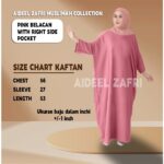 Exclusive Arrivals  Free SIZE KAFTAN Como-Crepe By AIDEEL ZAFRI MUSLIMAH COLLECTION hanya RM16.99 di Shopee