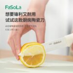 Fasola : Ceramic knife / Sharp/ Antibacterial/ Safe for Food 100% Ceramic /  陶瓷刀 hanya RM36.31 di Shopee