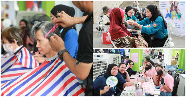 Fiesta Membawa Senyuman dengan Banyak Info, 1,000 Saringan Kesihatan Percuma, 1,000 Cabutan Bertuah & RM 1 Gunting Rambut, Netizen Puas Hati!