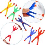 Flexible Climb Sticky Men Wall Toy Kids Toys Climbing Flip Plastic Man Sticky Toys Gift hanya RM0.24 di Shopee