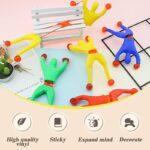 Flexible Climb Sticky Men Wall Toy Kids Toys Climbing Flip Plastic Man Sticky Toys Gift hanya RM0.24 di Shopee