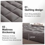 Free Gift Thicker Tatami Mattress Topper Single/Queen/King Feather Velvet Soft Tilam Foldable Mattress Floor Mattress hanya RM19.80 di Shopee