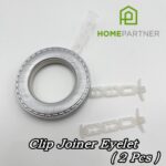 HOME PARTNER EMBOSSED NANO CURTAIN RING / GELANG LANGSIR / RING LANGSIR / EYELET LANGSIR (PCS) hanya RM0.10 di Shopee