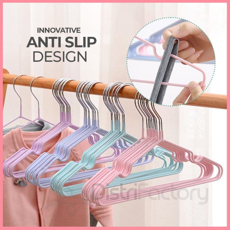 Hangers Premium Stainless Steel Anti Slip Hanger Baju