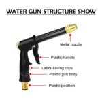 High Pressure Water Gun Spray 10M/20M Built-in Supercharged Adjustable Garden Water Spray Suit Car Ceaning Tool汽车高压喷水枪 hanya RM5.49 di Shopee