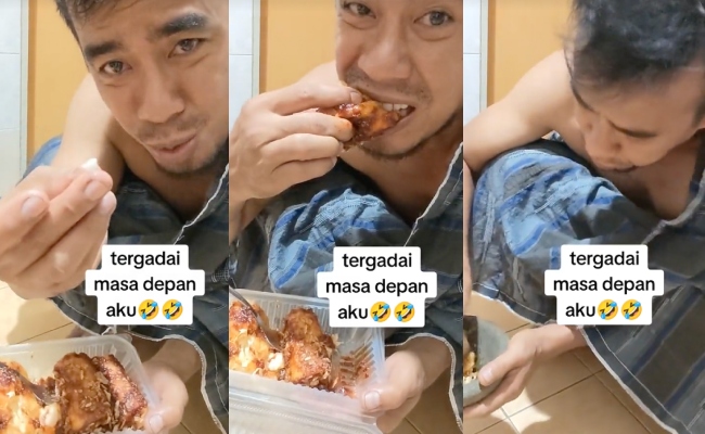 Jangan Meniaga Kalau Tak Pandai Masak! Lelaki Patah Gigi Makan Popia Liat dari Bazar Ramadan