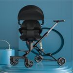 Jollygear Baby Stroller 360 Rotating Kids Stroller Two Way Foldable Magic Strollers 2 Way Budak Stroler Lipat hanya RM99.99 di Shopee