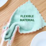 Kain Lap Meja Microfiber Household Kitchen Towel Thicker Double-layer Wipe Table Oil Free Dishcloth Kain Tuala Dapur hanya RM0.20 di Shopee