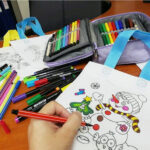 Kids DIY Painting Graffiti Double or Single sided Creative Drawing Eco Bag Party Gift Birthday Goodies Door Gift for kid hanya RM0.19 di Shopee