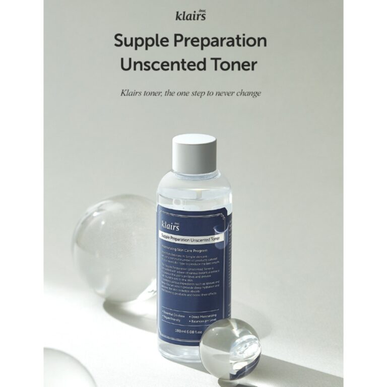 Klairs Supple Preparation Unscented Toner 30ml/180ml hanya RM19.00 di Shopee