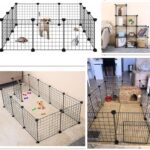 (LARGE PLATFORM) Sangkar Kucing Besar Murah DIY Cat Cage for Pet Rabbit Arnab Dog Puppy MODULAR CAGE貓籠 hanya RM0.46 di Shopee