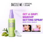 [Limited 1 Gift in 1 Order] DAZZLE ME Get a Grip Makeup Setting Spray Lock Makeup (60ml) hanya RM11.90 di Shopee