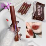 MAGIC CASA 5 Pcs Set Chocolate Matte Lip Glaze Set hanya RM6.11 di Shopee