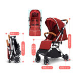 MEDEL Cabin Size Flight Friendly Premium Stroller Upgraded Safety Belt System 5 Point Harness Gold Plated  ️ hanya RM299.00 di Shopee