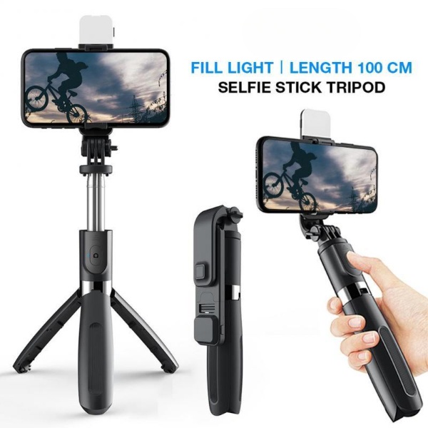 Mini Selfie Stick Tripod Bluetooth Monopod Extendable Phone