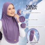 NEW TUDUNG SARUNG PLAIN PERMIUM COTTON B2 hanya RM7.99 di Shopee