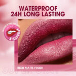 O.TWO.O Lip Gloss Matte Long Lasting 24H Waterproof Transferproof Non-stick Lightweight Kissproof Liquid Lipstick Matte Lip Tint  8 Shades Lip Makeup hanya RM17.59 di Shopee