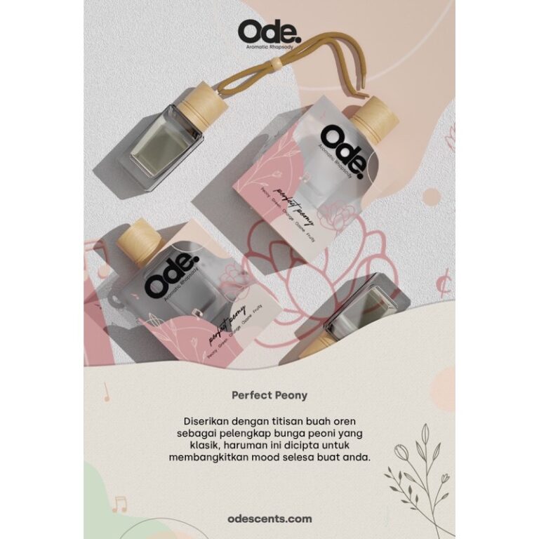 Ode.Scent - Perfect Peony hanya RM7.99 di Shopee