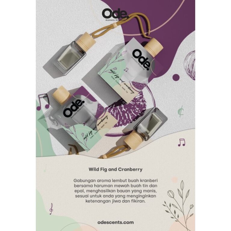 Ode.Scent - Wild Fig & Cranberry hanya RM7.99 di Shopee