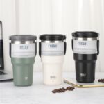 Original Tyeso Tumbler Handle Design Custom Name 2 Way Drink Cold Hot Thumbler 1200ML Botol Air Viral Third Generation hanya RM34.90 di Shopee