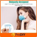 PRODIY 50pcs 3-PLY Disposable Earloop Face Mask Flu Protection Pollution Dust Haze Germs Pollen 3ply Topeng Muka 耳挂式口罩 hanya RM4.17 di Shopee