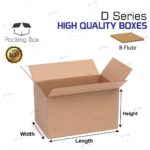 Packaging Box Carton Box Packing Box Paper Boxes Kotak - D Series Box hanya RM0.33 di Shopee