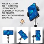 Portable 210cm Tripod Adjustable Stand Live Camera Selfie Tripod Phone Holder 2.1m K3 wth Bluetooth Shutter 直播自拍支架 hanya RM1.99 di Shopee