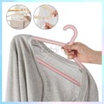 Premium Hanger No Trace Nordic Color Plastic Clothes Hanger Baju Ikea Style Adult Hanger Dewasa Penyangkut Baju hanya RM0.35 di Shopee