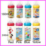 READY STOCK  Pigeon Wide Neck milk bottle PPSU Bottle botol susu With Peristaltic Nipple Mickey hanya RM2.00 di Shopee